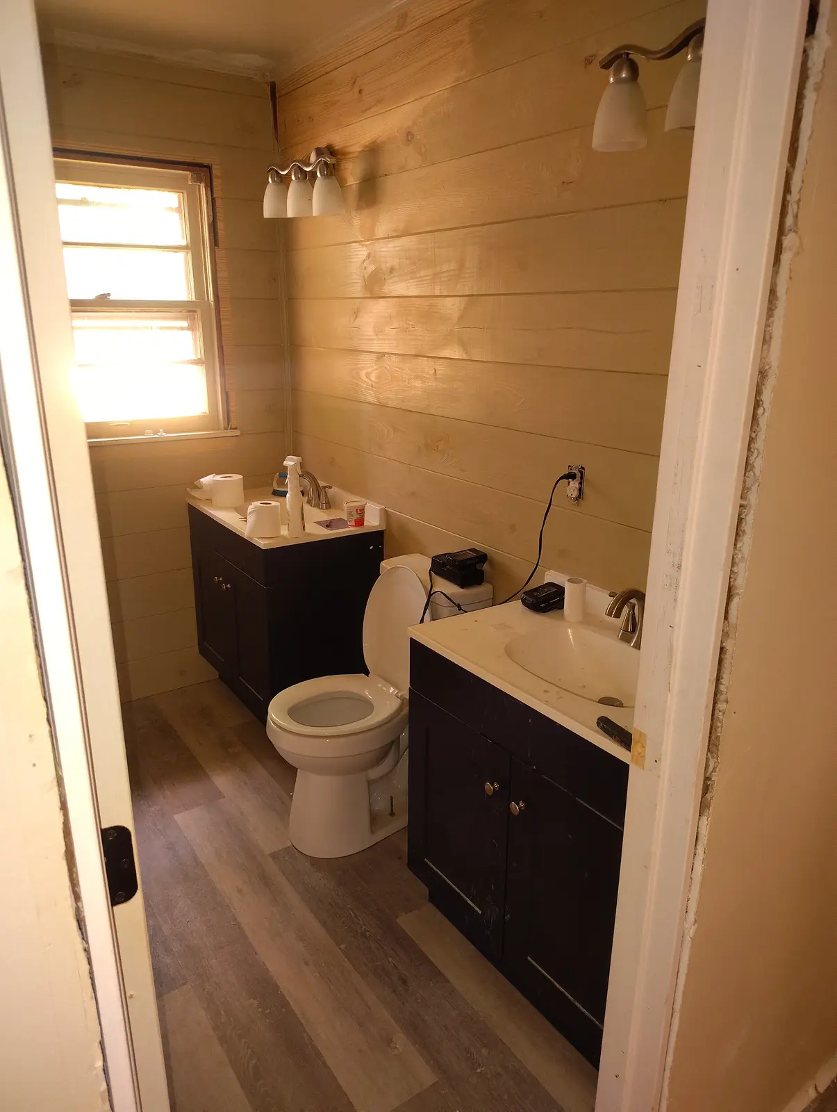 Flooring and trim detail